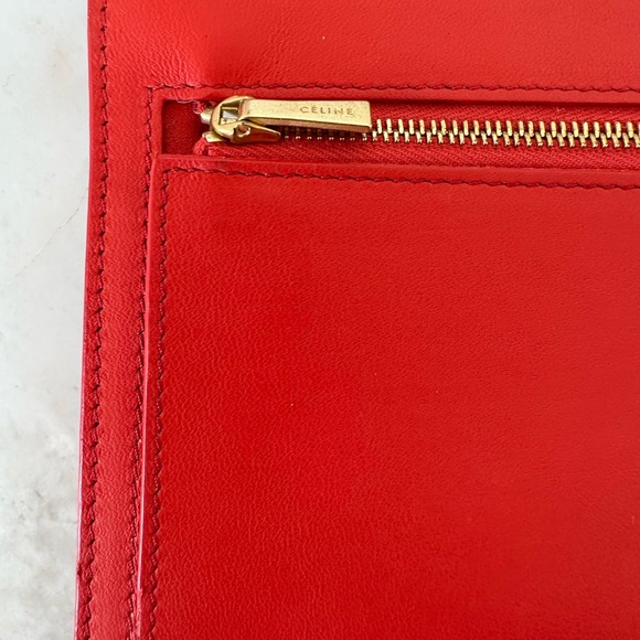 Celine Multifunction Strap Wallet/ French Purse - Picture 5 of 17